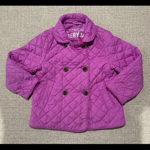 Crewcuts Purple Quilted Kids Puffer Jacket